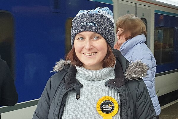 Toni at High Wycombe train station